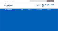 Desktop Screenshot of embryolisseusa.com