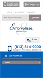 Mobile Screenshot of embryolisseusa.com
